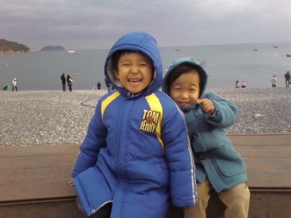 학동에서 이쁜 우리 아들