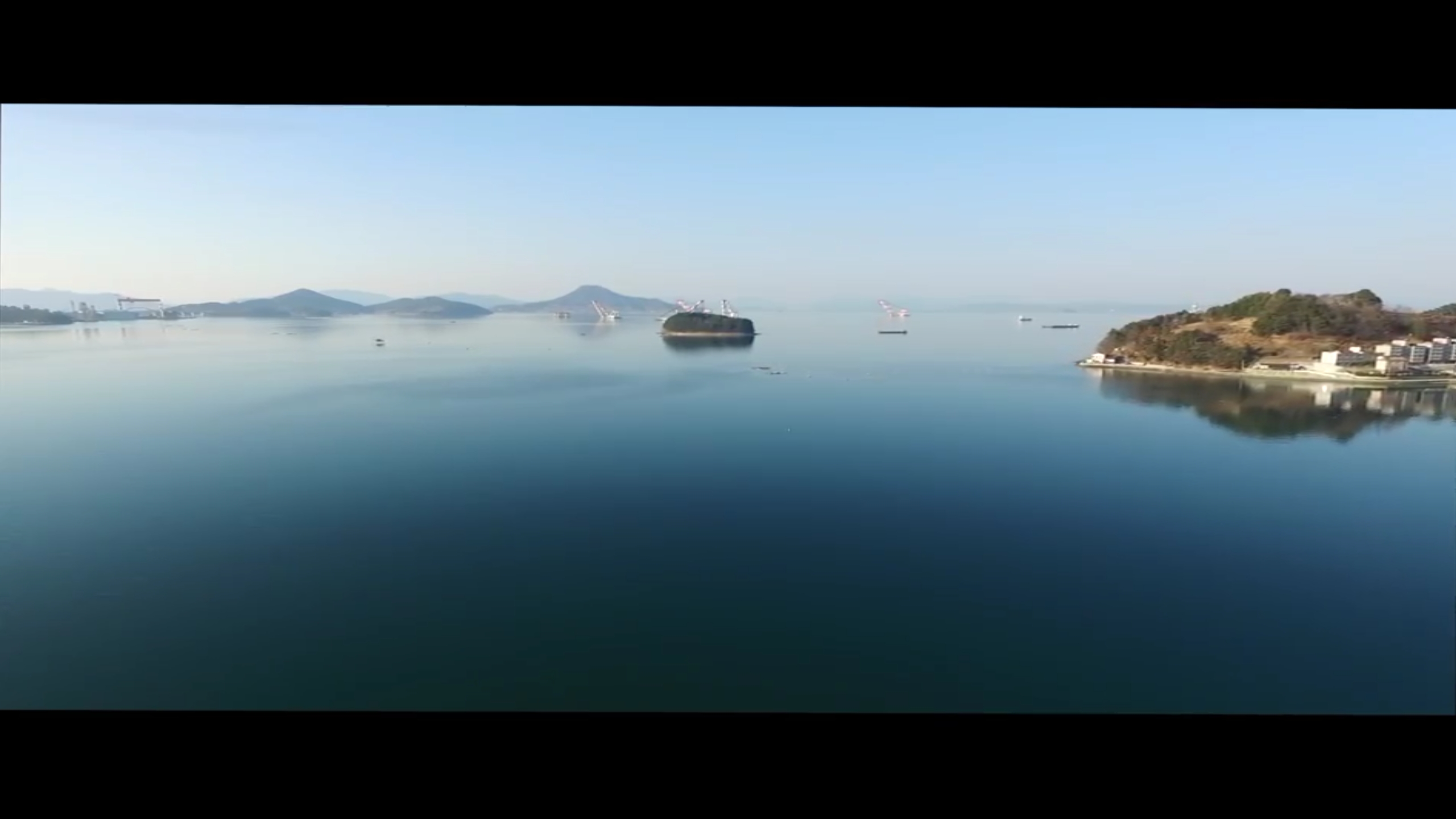거제도의 아름다운 해안선