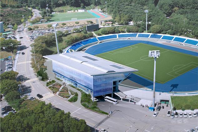 거제종합운동장, 문체부 2026년 공공체육시설 개보수 지원사업 공모 선정 현장