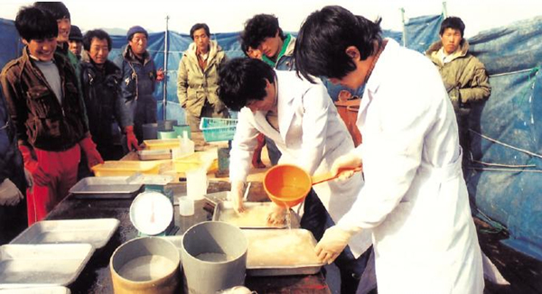 생활풍경(대구 치어 방류)