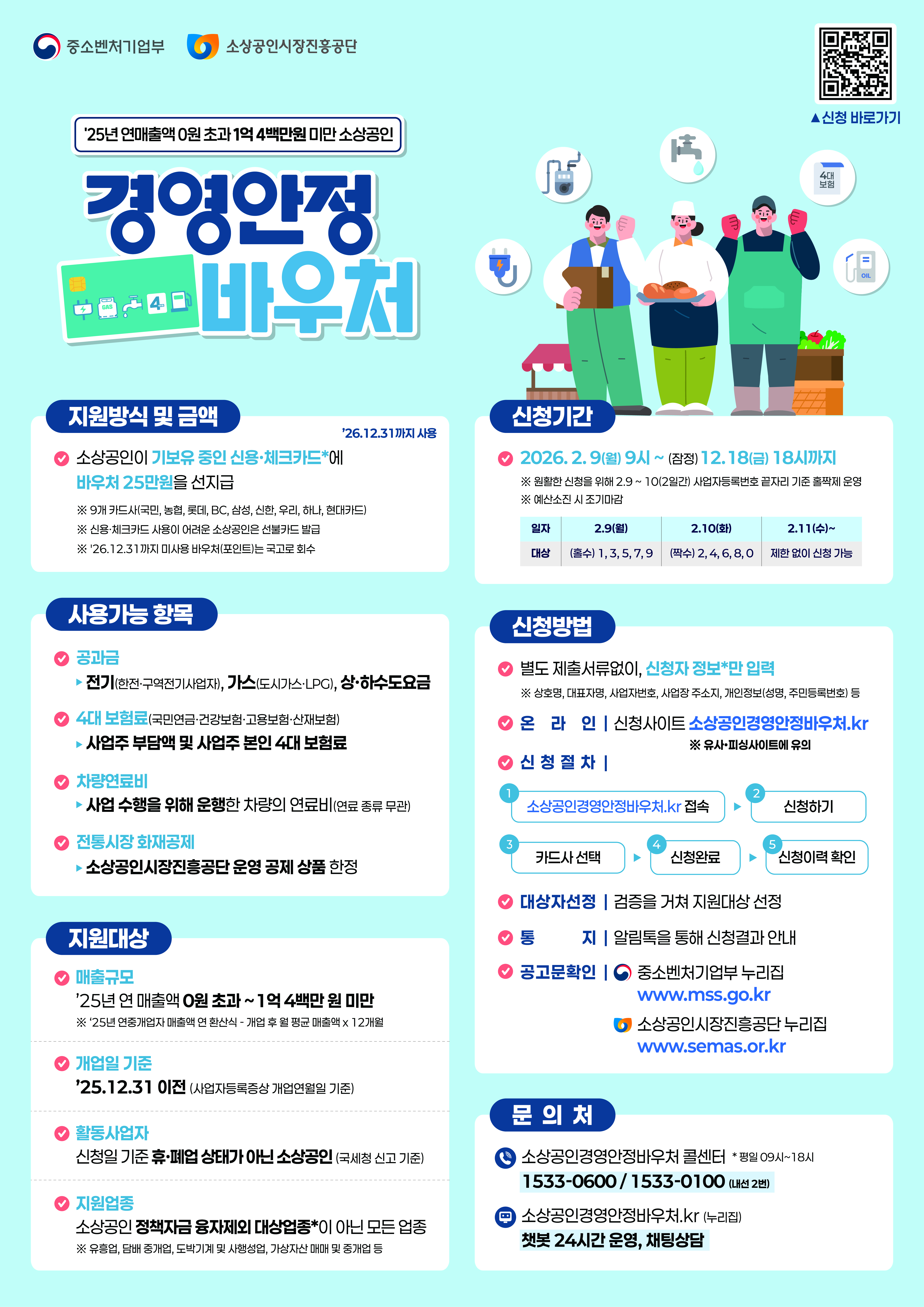 소상공인 경영안정바우처 안내